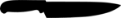 Decorative knife icon