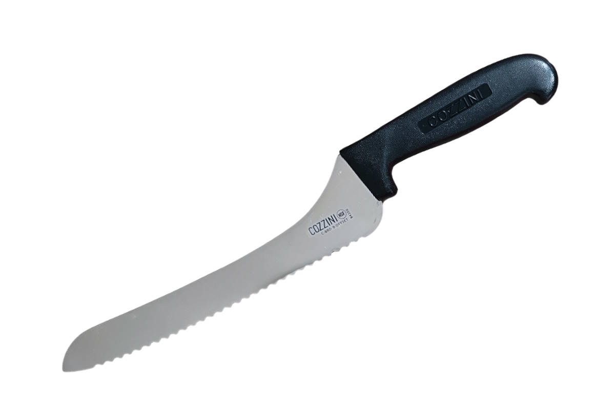 C-BRD-9-OFFSET-BLK Bread Knife Offset 9"