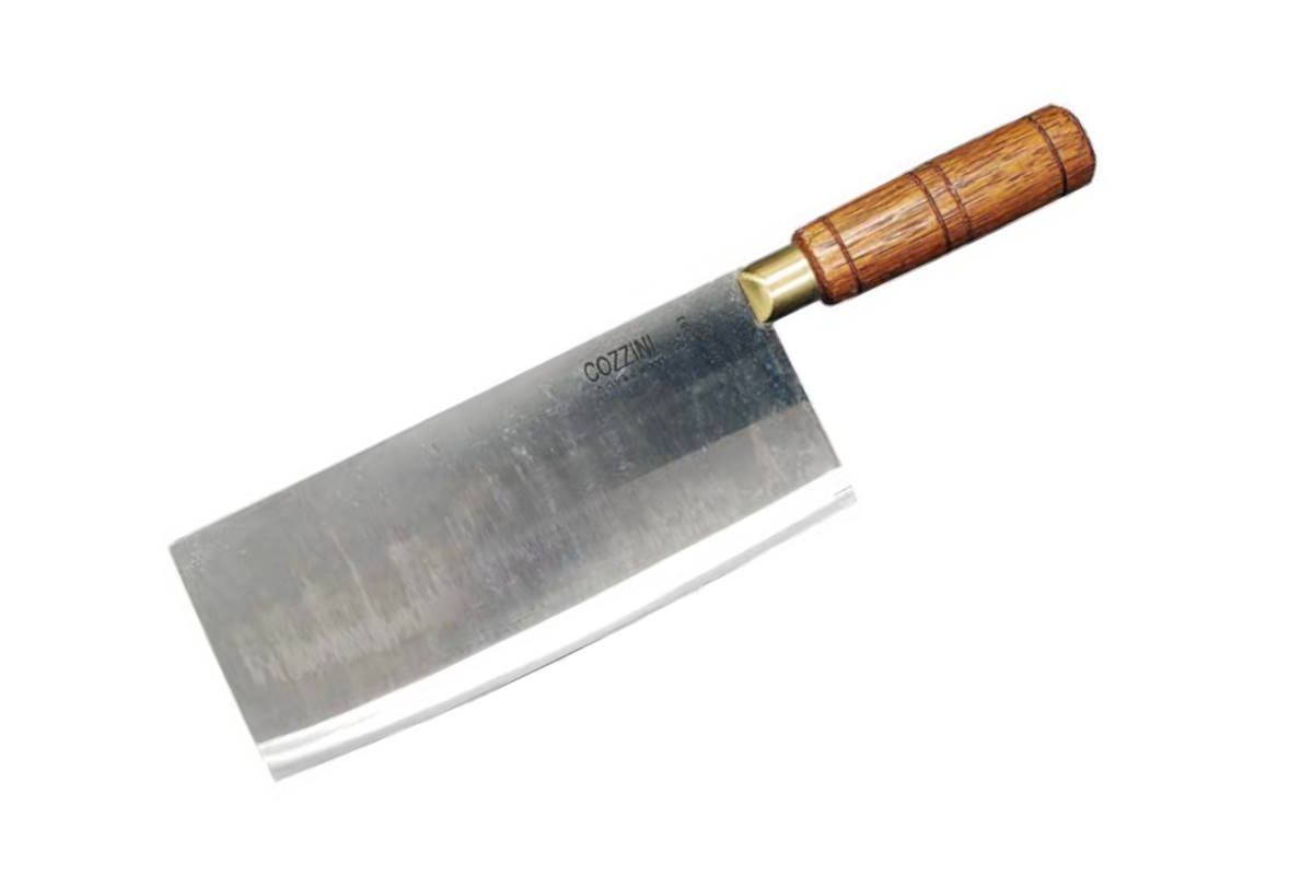 C-CLV-8-CHINESE-WOOD-Q Chinese Cleaver Wood 8"