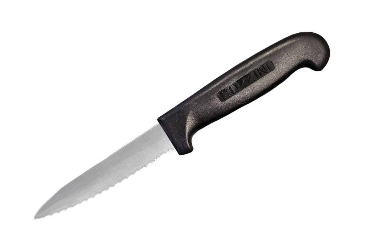 C-PAR-3.5.-SERRATED-BLK Serrated Paring Knife 3.5"