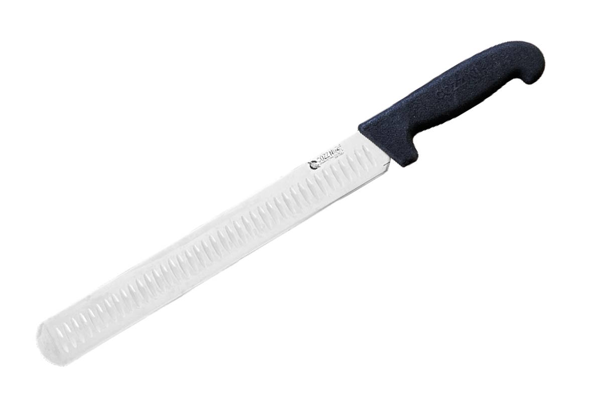 C-SLC-12-GRANTON-BLK-Q Quantum Granton Slicer Knife 12"