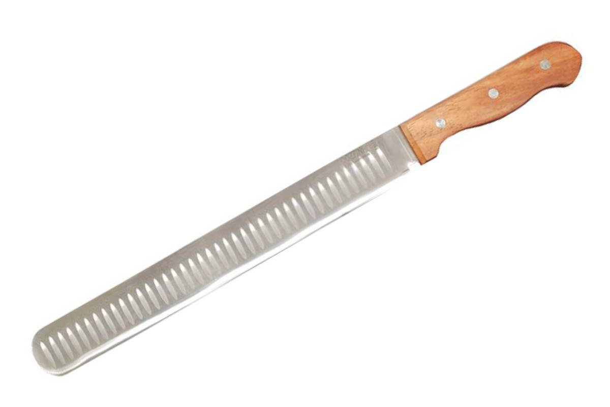 C-SLC-12-GRANTON-WOOD-Q Granton Slicer Knife Wood 12"