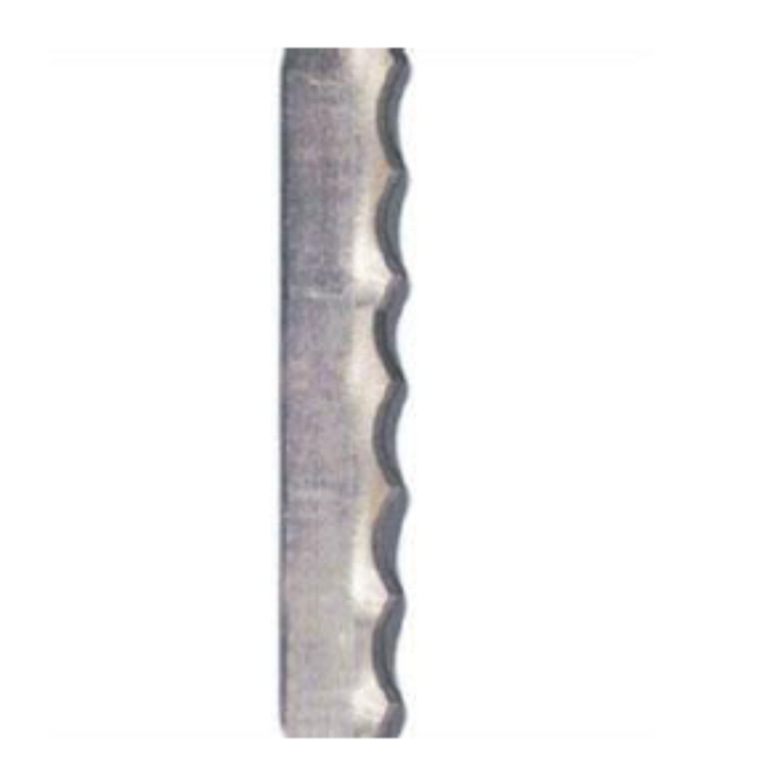 Scalloped "Boneless" Band Saw Blade