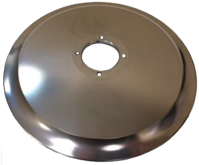 Large circular slicing blade with central hole.