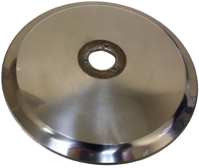 Large circular slicing blade with central hole.